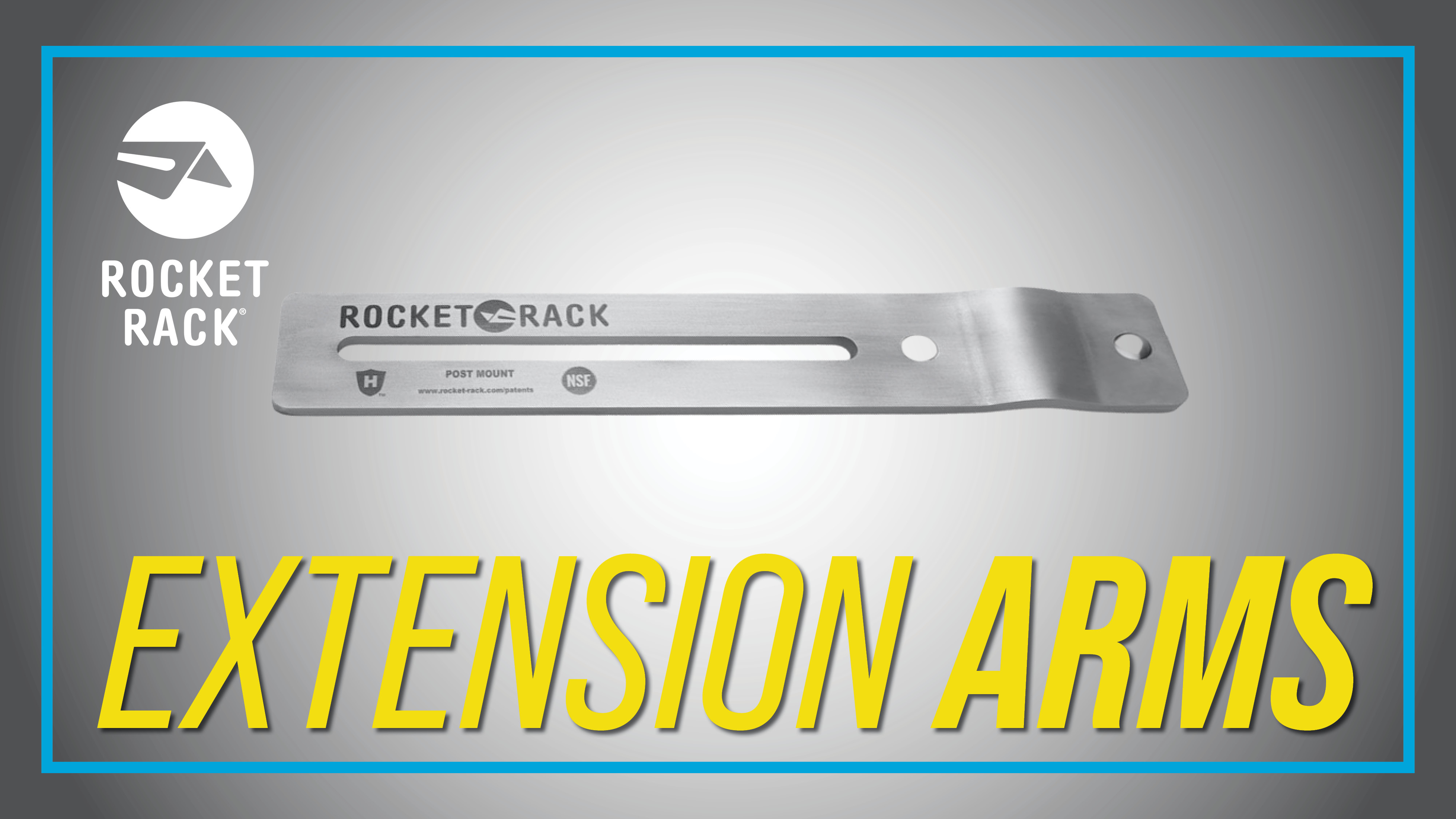 Rocket Rack Extension Arms