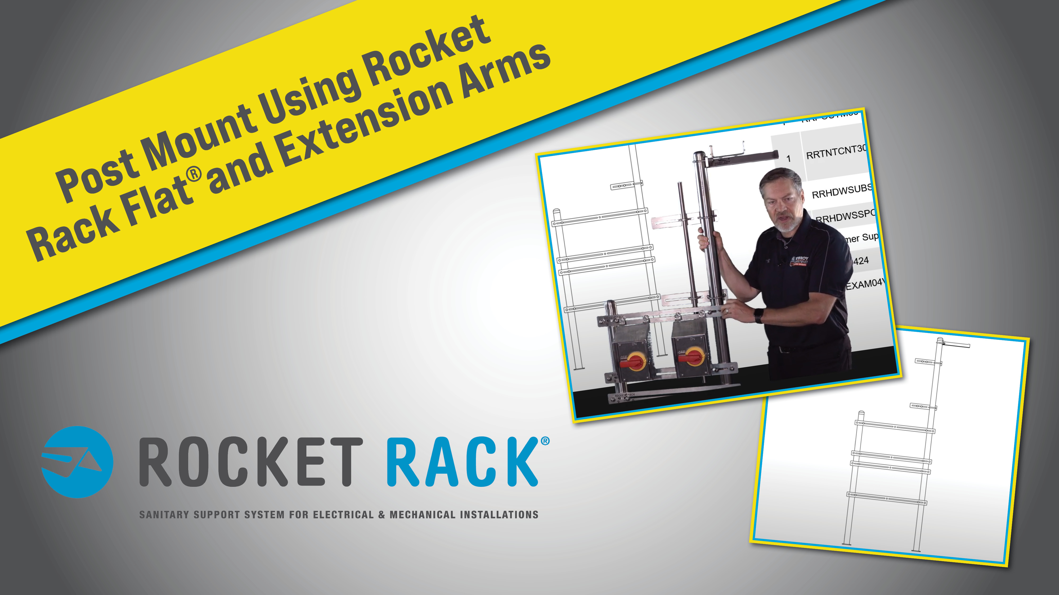 Rocket Rack How To--Post Mount Flat Rack Thumbnail