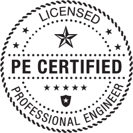 Certification Icon - Professional Engineer Certified