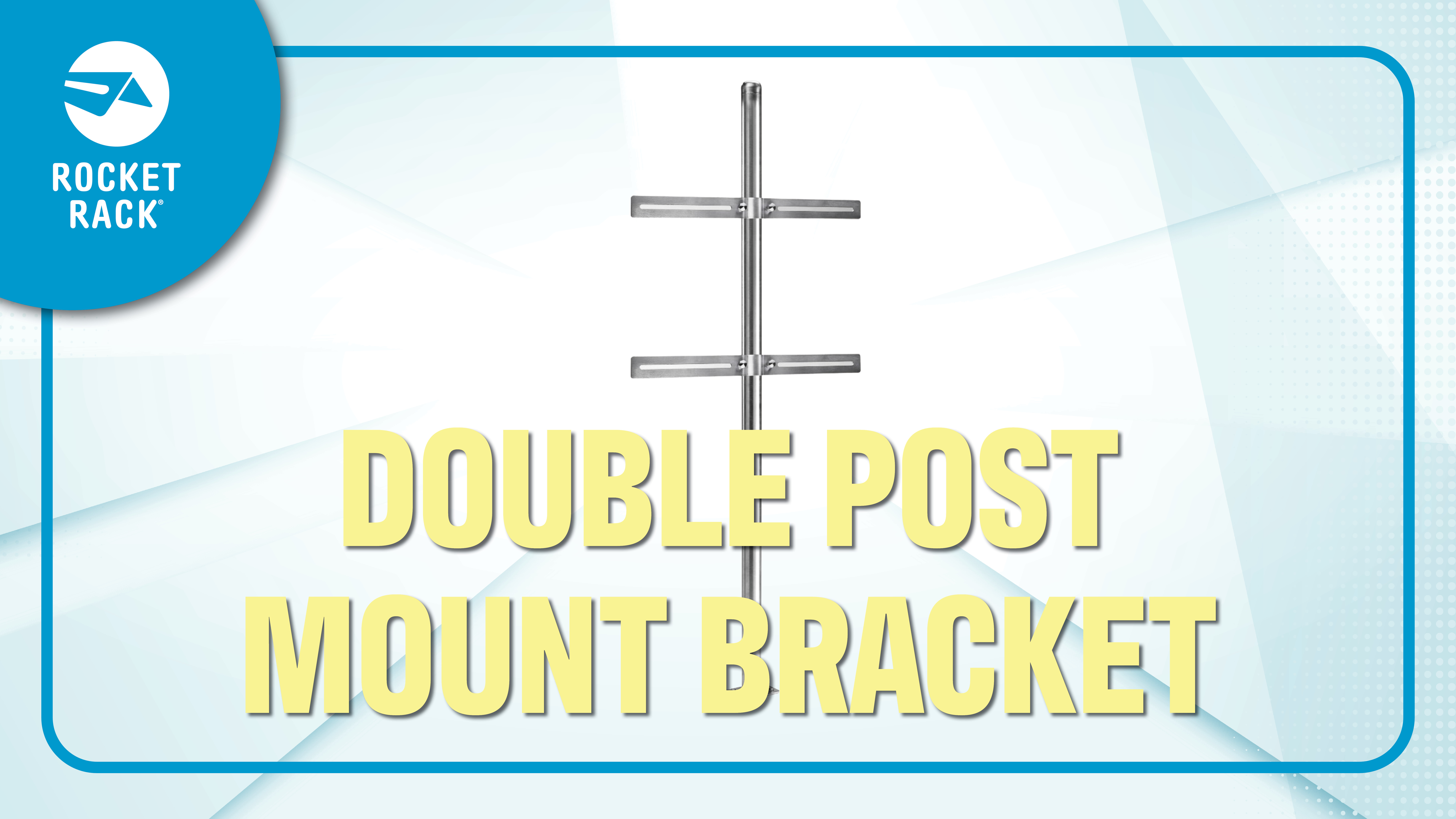 Double Post Mount Bracket