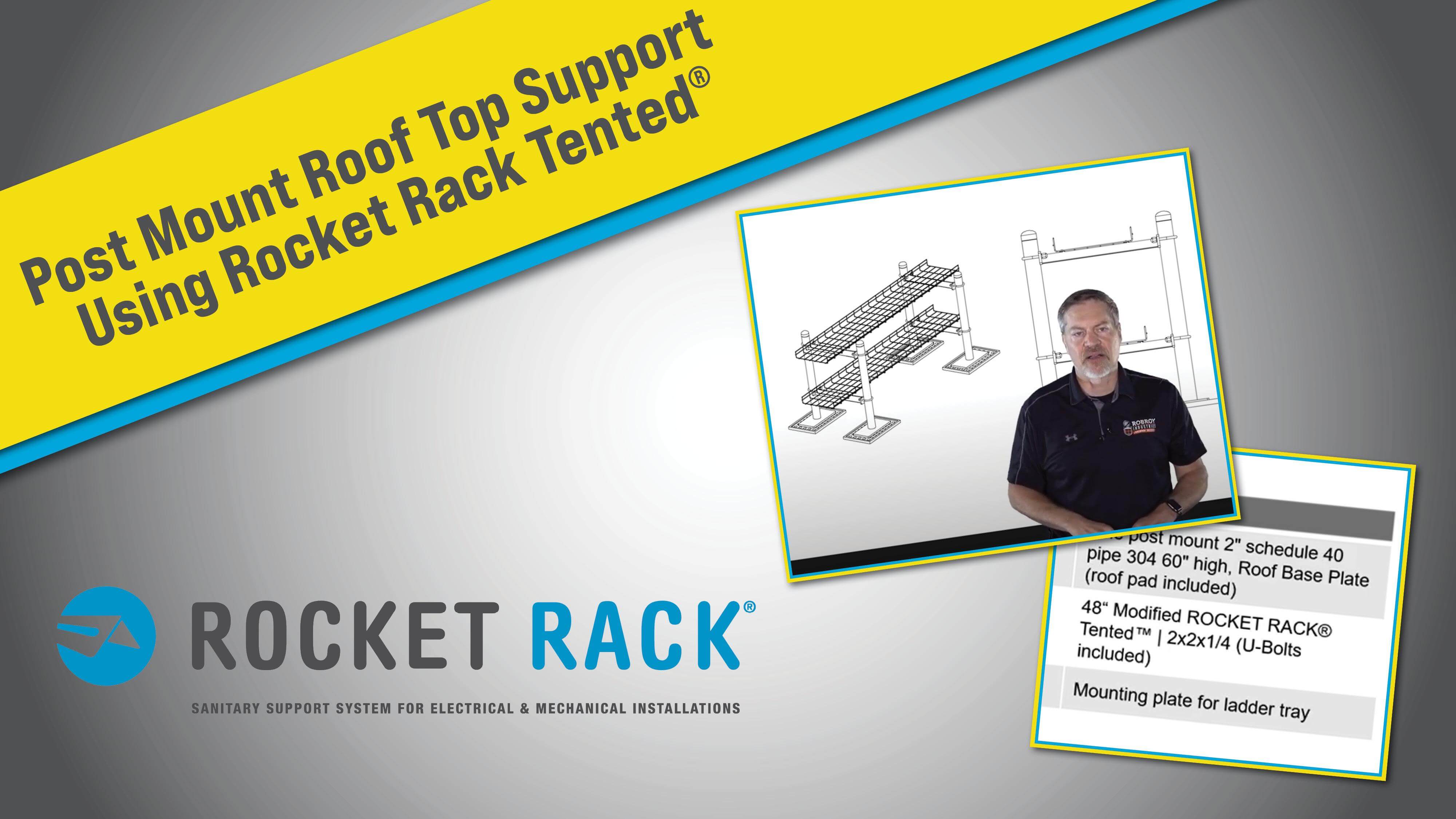 Rocket Rack How To--Tented Roof Top Post Mount Thumbnail