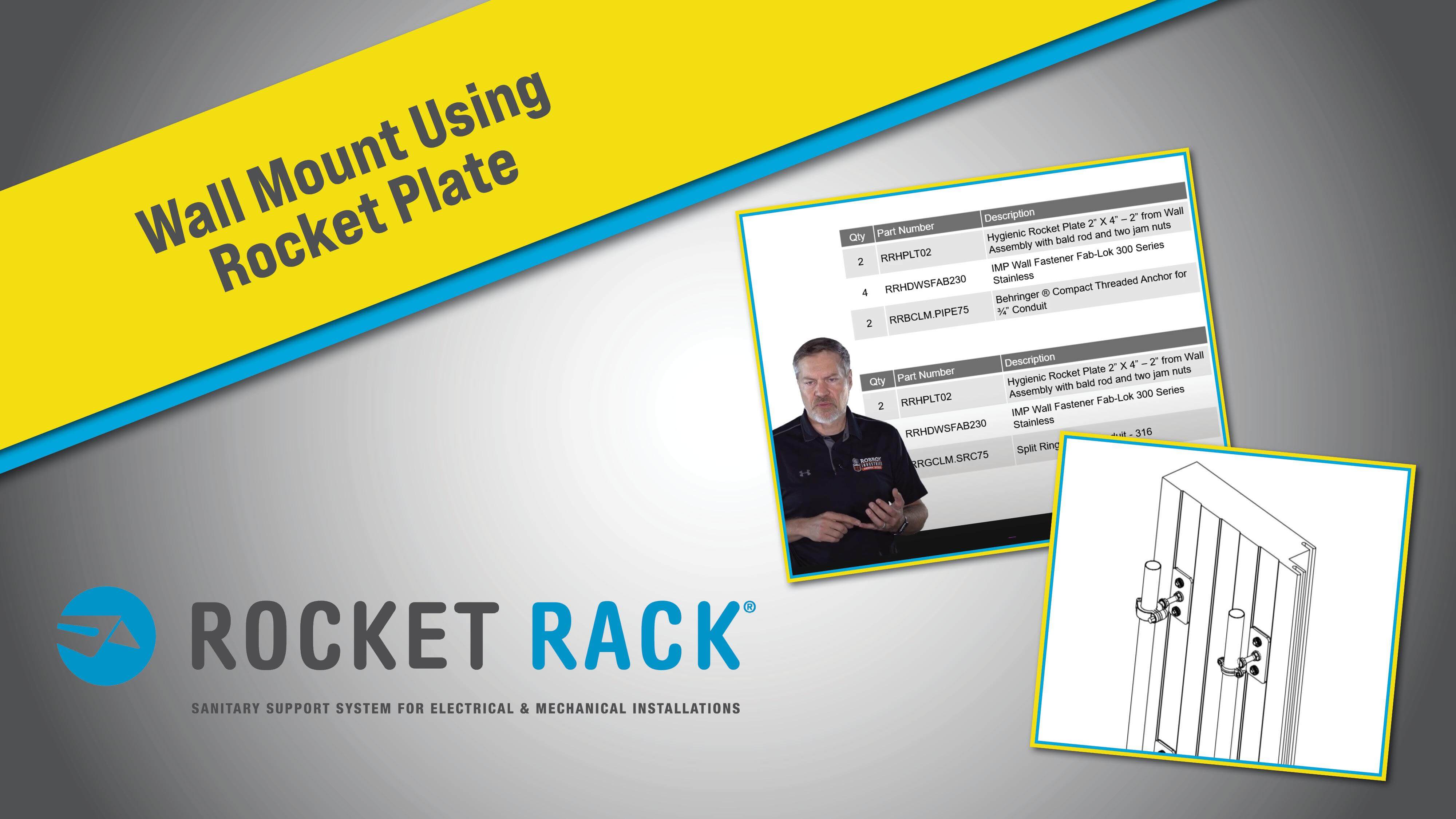 Rocket Rack How To--Wall Mount Rocket Plate Thumbnail