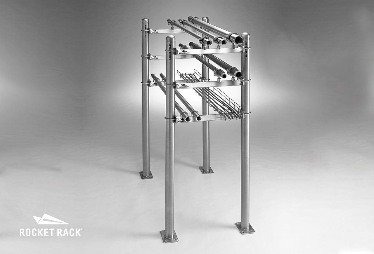 Rocket Rack Tented Post