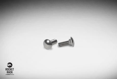 Stainless Carriage Bolt by Rocket Rack